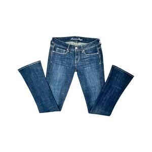 American Eagle Dark Wash Flare Jeans, Size 10 Long